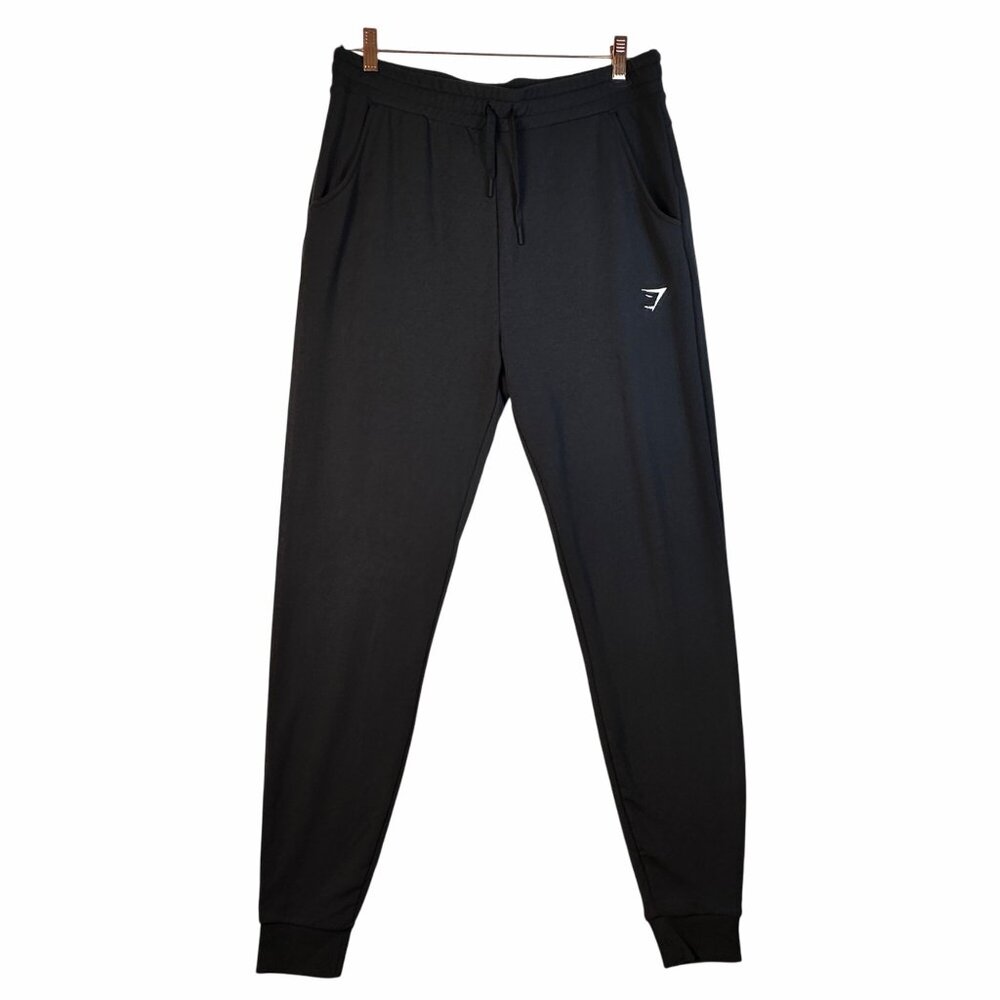 Gymshark Womens Training Performance Joggers XL Black Sweatpants Activewear NWOT - Picture 2 of 9